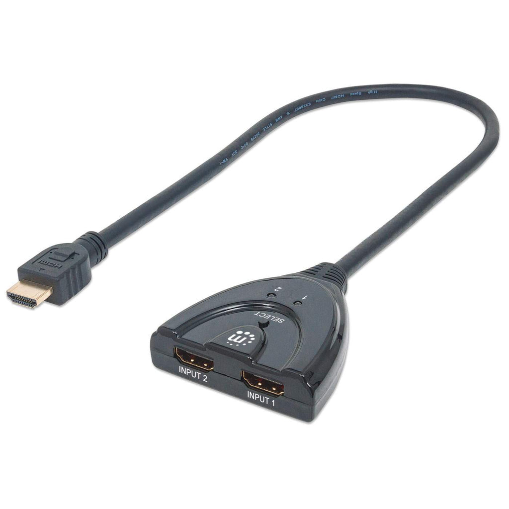 Manhattan 207416 divisor de vídeo 2x HDMI