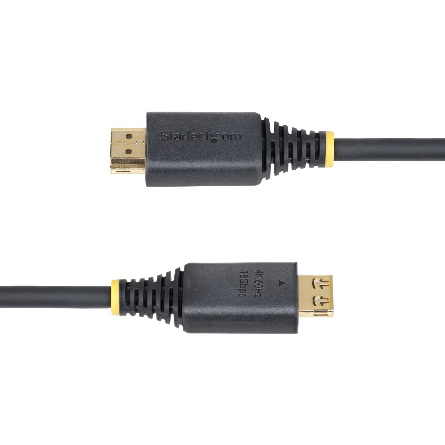 StarTech.com HDMI2-CABLE-GRIP-2M cable HDMI HDMI Tipo A (Estándar) Negro