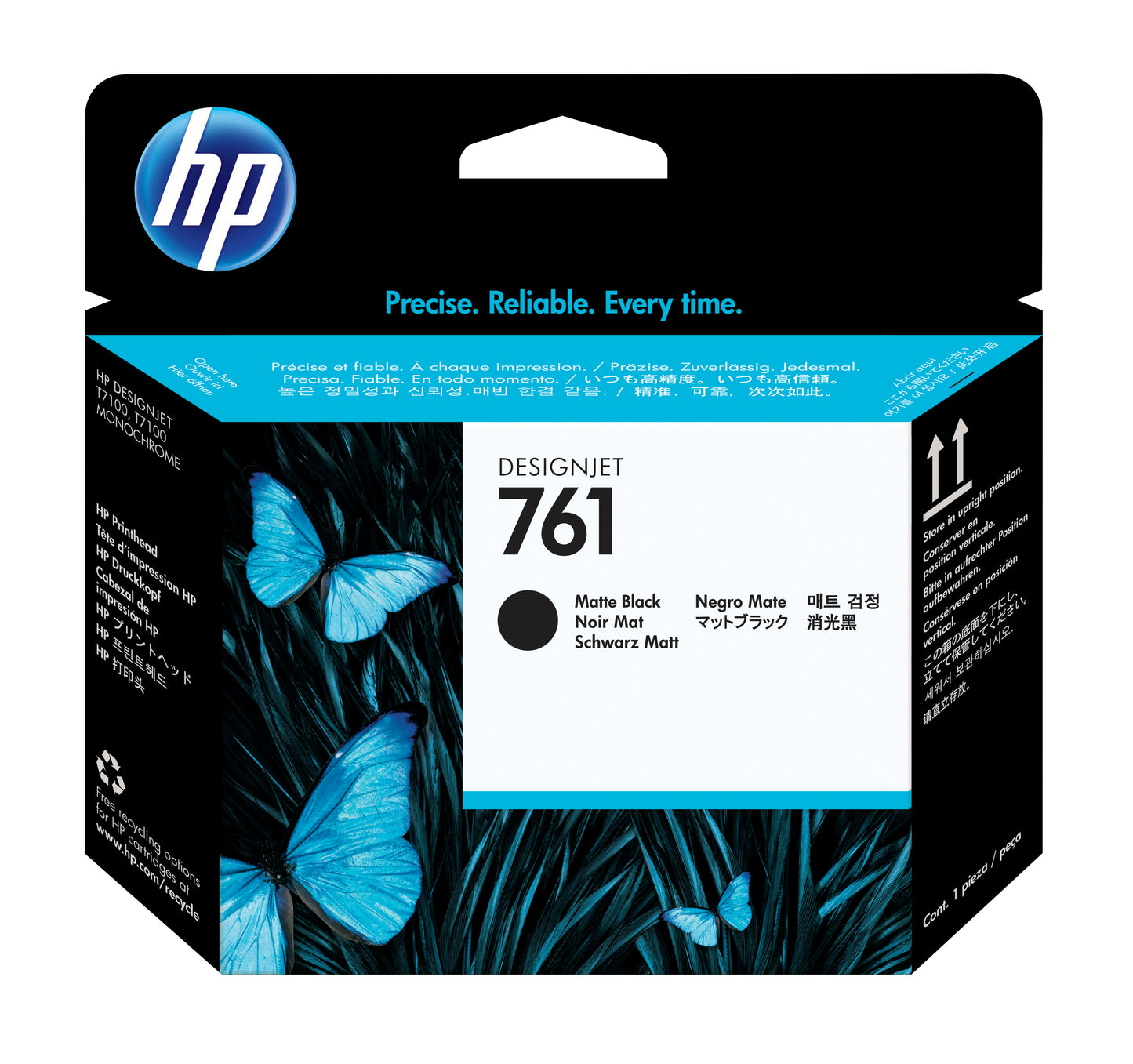 Cabezal HP LF 761 Negro Mate/Negro Mate T7100 400ML