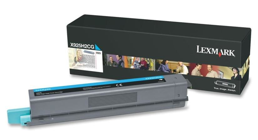 Tóner Lexmark X925 Alto Rendimiento Color Cian