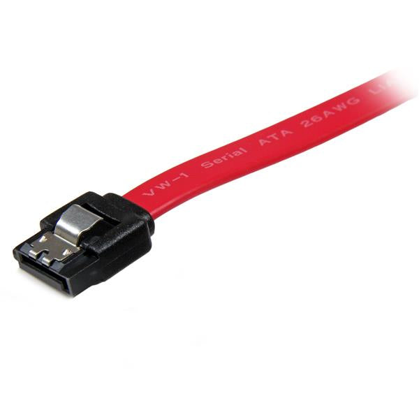 StarTech.com LSATA12 cable SATA 0.304 m SATA 7-pin Rojo