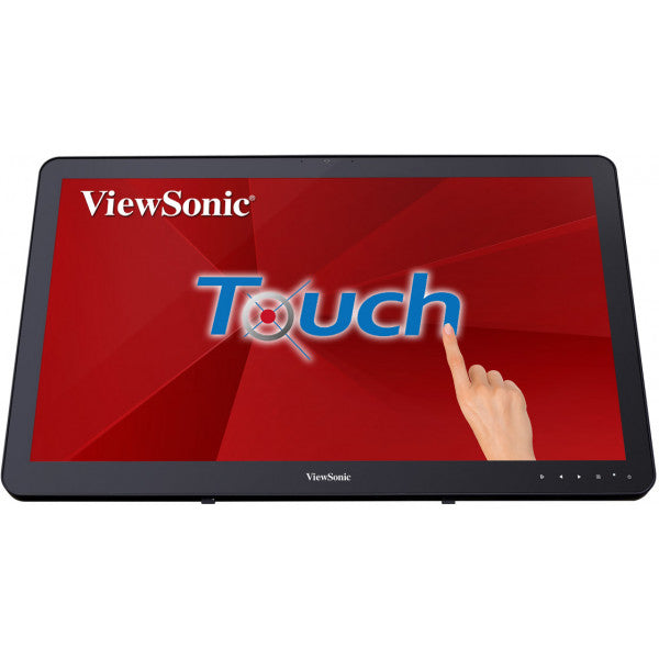 Viewsonic TD2430 monitor de computadora 59.9 cm (23.6") 1920 x 1080 Pixeles Full HD LCD Pantalla táctil Multi-usuario Negro