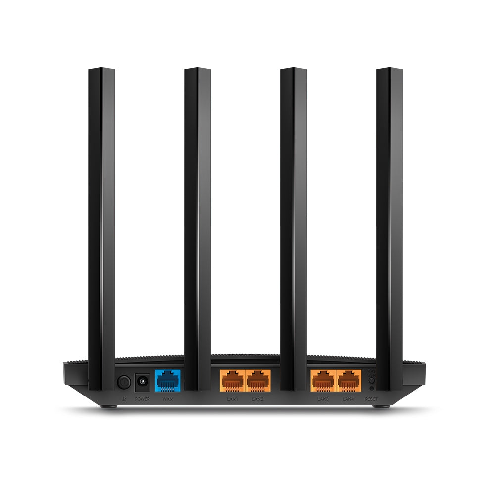 Router Gigabit Tp-link MU-MIMO inalámbrico ?C1200 2.4GHz 300 Mbps y 5GHz 867 Mbps para 1200 Mbps