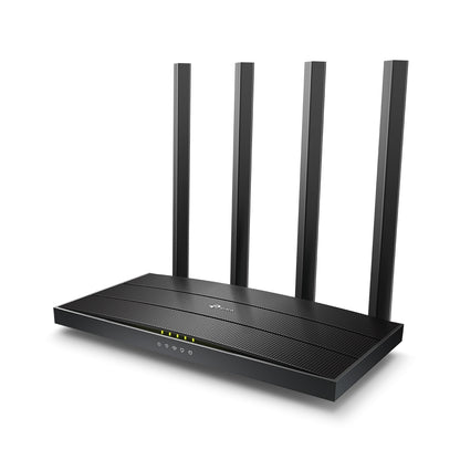 Router Gigabit Tp-link MU-MIMO inalámbrico ?C1200 2.4GHz 300 Mbps y 5GHz 867 Mbps para 1200 Mbps