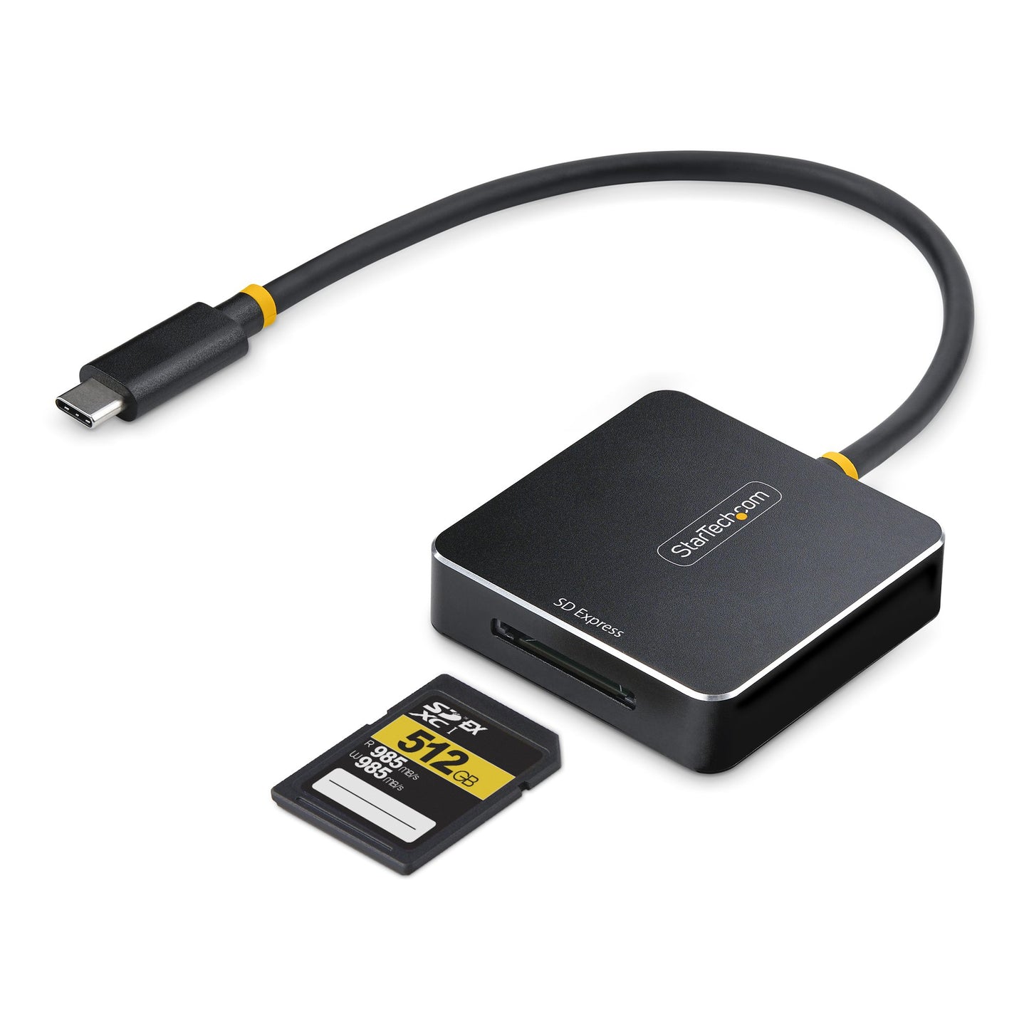 StarTech.com 1B-USB-C-SDE-ADAPTER lector de tarjeta USB 3.2 Gen 2 (3.1 Gen 2) Type-C Negro