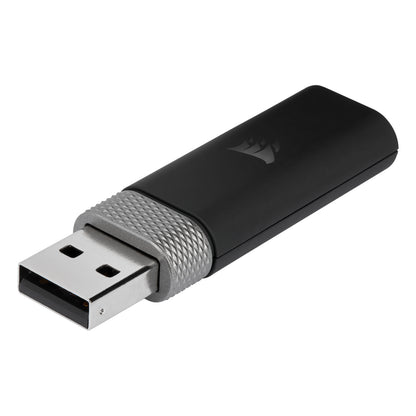 Audífonos Corsair (CA-9011186-NA) Virtuoso Inalámbricos 7.1 Canales USB-C/Micrófono Comp. PC RGB Blanco