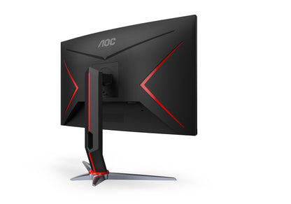 Monitor AOC 27" Gaming Curvo IPS 1920x1080 165Hz 1 ms Freesync HDMI DisPort HDR Mode