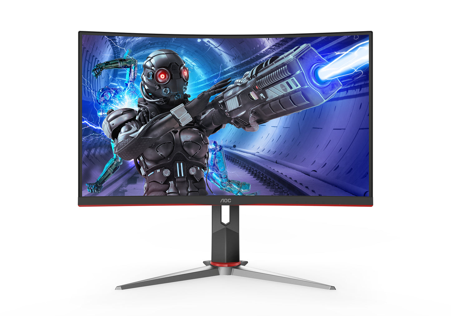 Monitor AOC 27" Gaming Curvo IPS 1920x1080 165Hz 1 ms Freesync HDMI DisPort HDR Mode