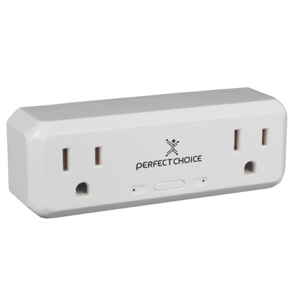 Perfect Choice PC-108177 enchufe inteligente Hogar Blanco