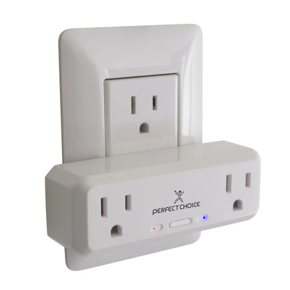 Perfect Choice PC-108177 enchufe inteligente Hogar Blanco