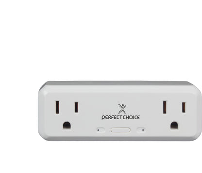 Perfect Choice PC-108177 enchufe inteligente Hogar Blanco