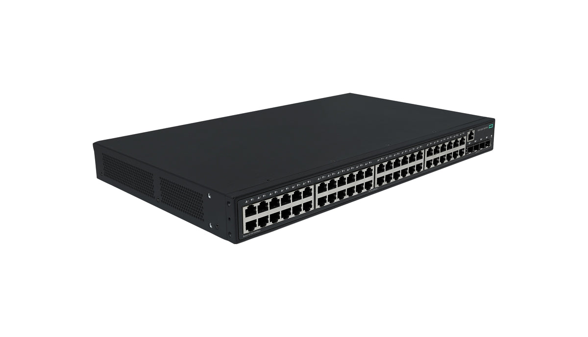 HPE CW 2050 48p 10/100/1000BASE-T 4p SFP 1G/2.5G Gestionado Gigabit Ethernet (10/100/1000) Negro