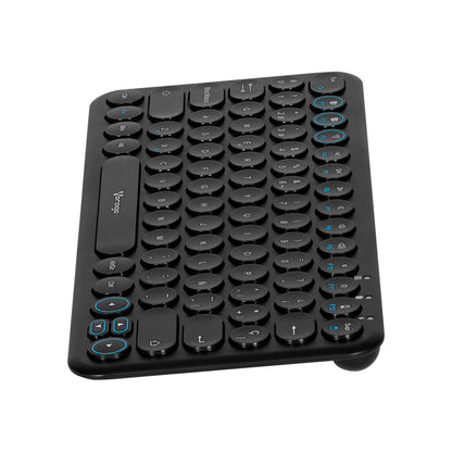 Vorago KBW-400 teclado USB + Bluetooth Negro