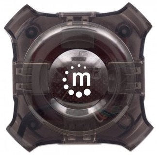 Manhattan 162272 nodo concentrador 12 Mbit/s Negro, Transparente