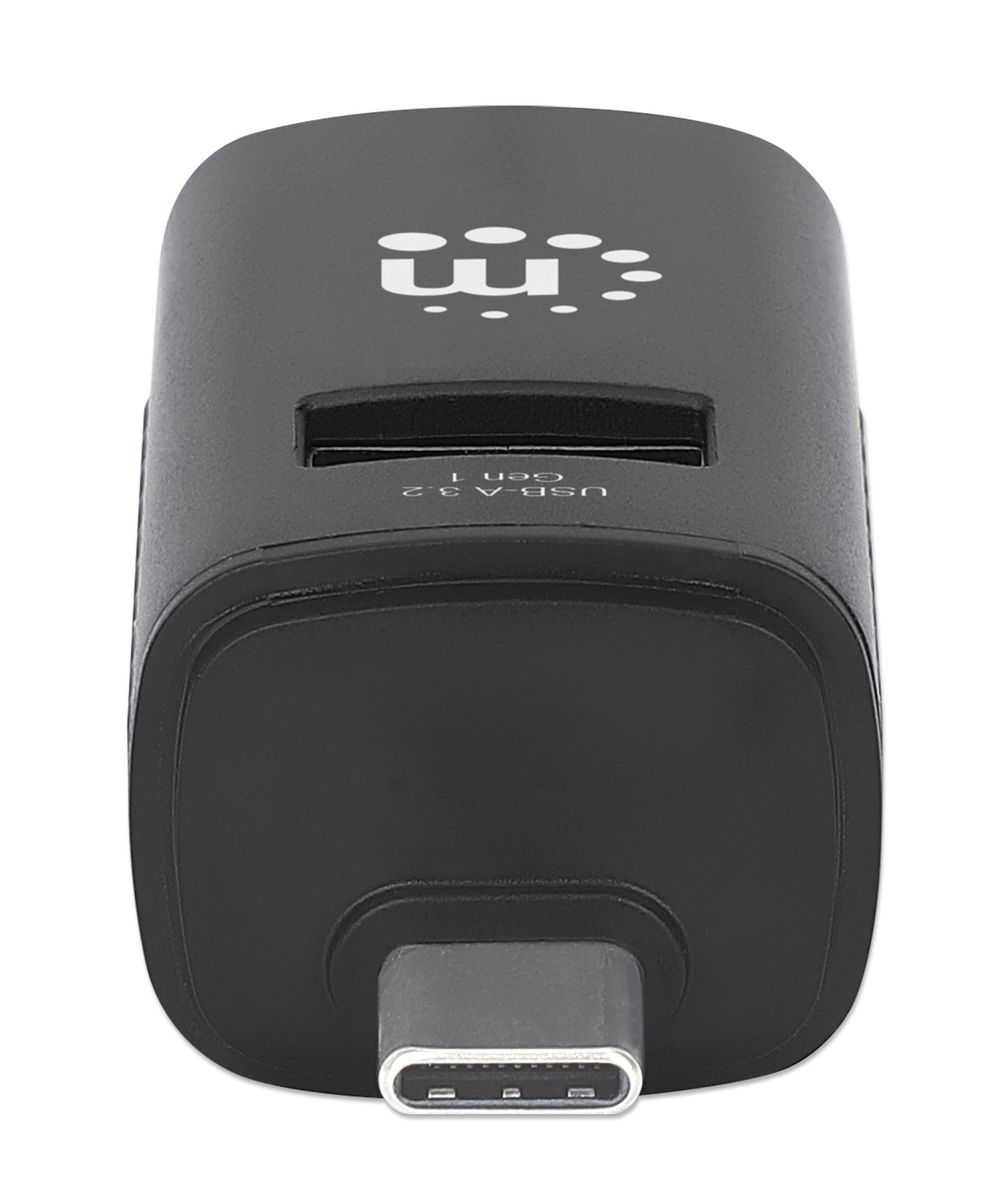 Manhattan 180993 nodo concentrador USB 3.2 Gen 1 (3.1 Gen 1) Type-C 5000 Mbit/s Negro