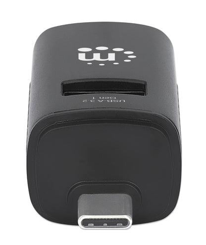 Manhattan 180993 nodo concentrador USB 3.2 Gen 1 (3.1 Gen 1) Type-C 5000 Mbit/s Negro