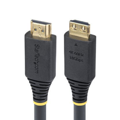 StarTech.com HDMI2-CABLE-GRIP-7M cable HDMI HDMI Tipo A (Estándar) Negro