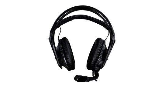 Diadema Game Factor HSG500 Micrófono Removible 3.5mm Ultraligera Color Negro