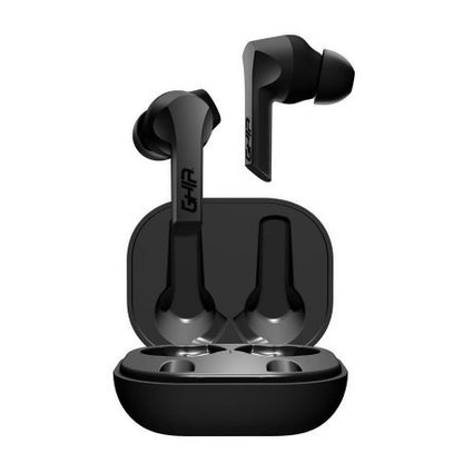 Ghia GAC-186N audífono y auriculare Audífonos Inalámbrico Intra auditivo Llamadas/Música Bluetooth Negro