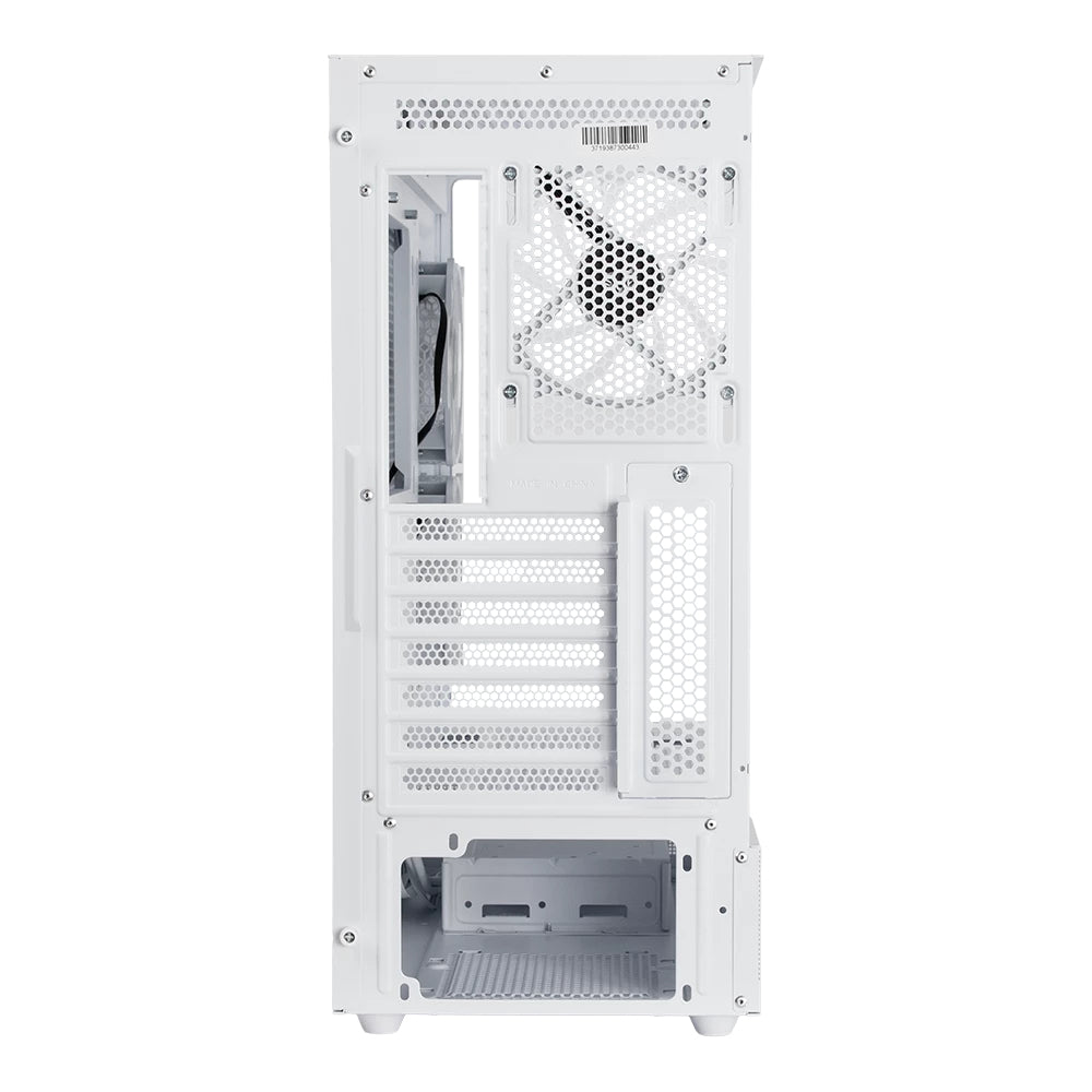 Gabinete Gamer Balam Rush Media Torre Tank Super 9200 TB Max MB ATX USB C 3.1/xUSB 3.0/USB 2.0 ARGB Blanco