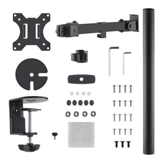 Soporte Steren Escritorio para Monitor Hasta 32" Color Negro