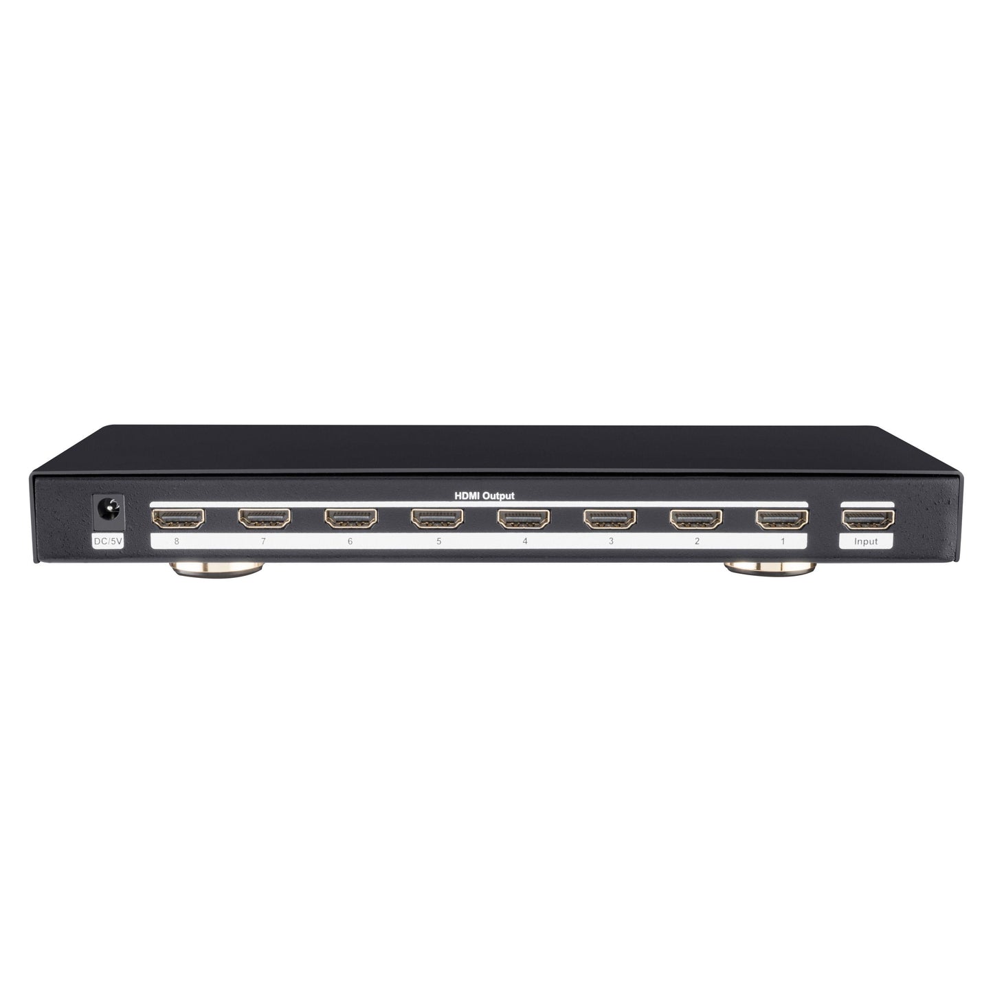 Divisor Steren con Amplificador 8 Puertos HDMI con Booster UHD 4K