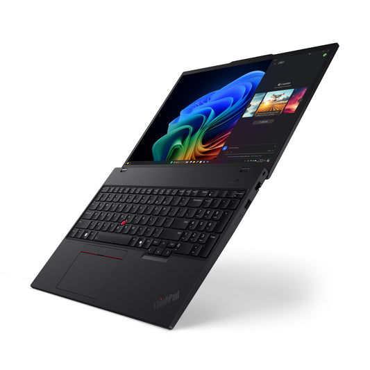 Laptop Lenovo ThinkPad T16 Gen 4 de 16" WUXGA, AMD Ryzen AI 7 PRO 350, 32 GB DDR5, SSD de 1 TB, Windows 11 Pro, negro, 21QQ000SLM