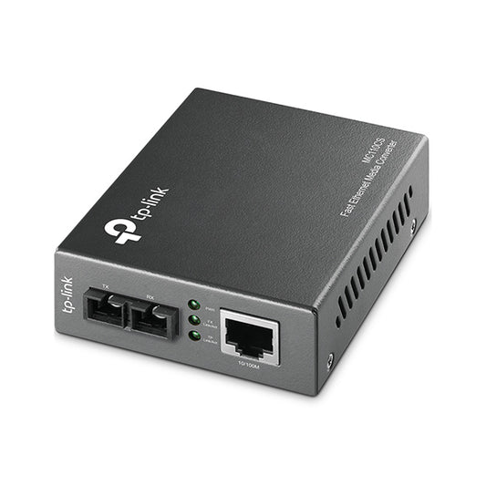 TP-Link Omada MC110CS convertidor de red 100 Mbit/s 1310 nm Modo único Negro