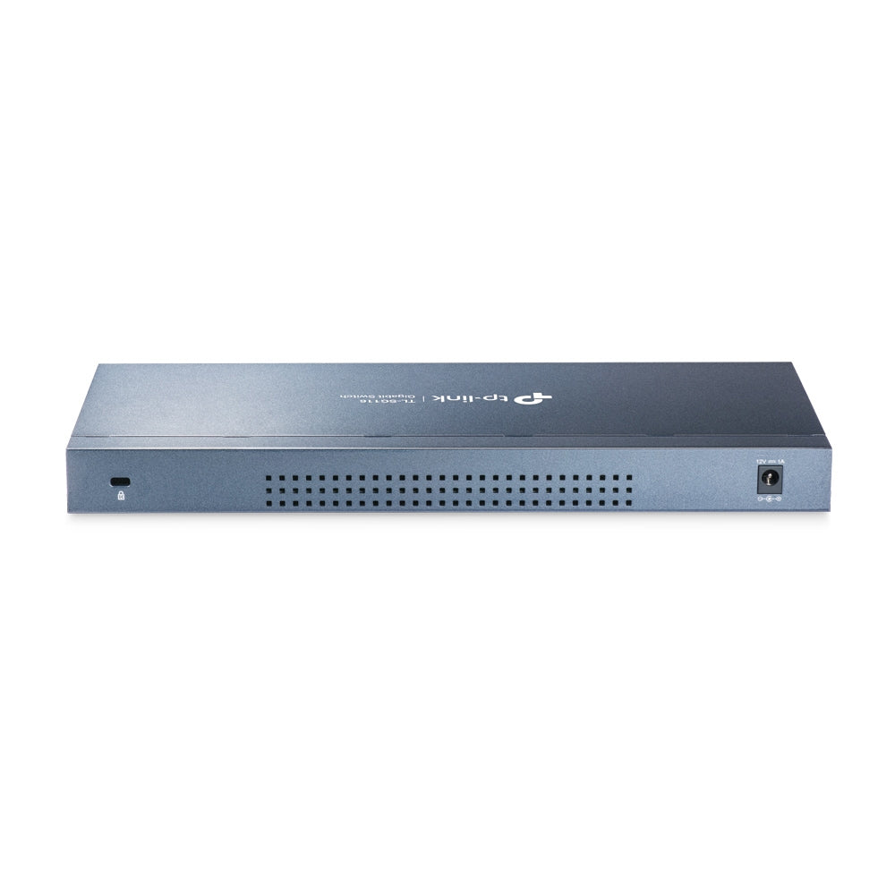 TP-Link TL-SG116 dispositivo de redes No administrado Gigabit Ethernet (10/100/1000) Negro