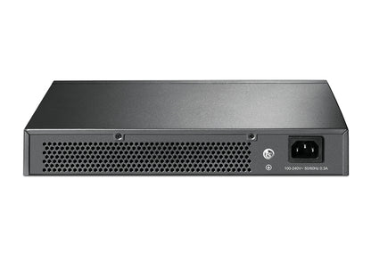TP-Link TL-SG1016D dispositivo de redes No administrado L2 Gigabit Ethernet (10/100/1000) Negro