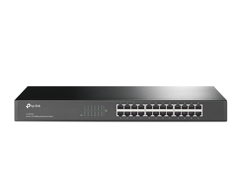 TP-Link TL-SF1024 dispositivo de redes No administrado Fast Ethernet (10/100) Negro