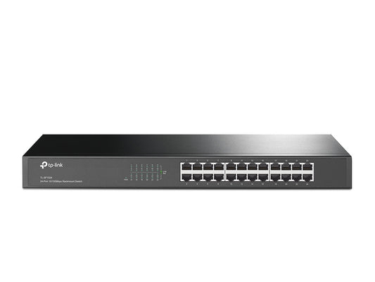 TP-Link TL-SF1024 dispositivo de redes No administrado Fast Ethernet (10/100) Negro