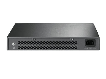 TP-Link TL-SG1024DE dispositivo de redes Gestionado L2 Gigabit Ethernet (10/100/1000) Negro