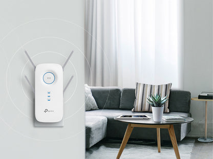 TP-Link RE650 extensor de red Transmisor de red Blanco 10, 100, 1000 Mbit/s