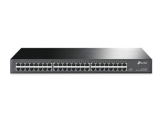 TP-Link TL-SG1048 dispositivo de redes No administrado Gigabit Ethernet (10/100/1000) 1U Negro