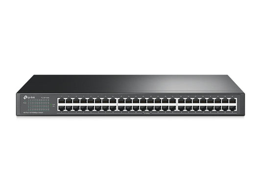 TP-Link TL-SF1048 dispositivo de redes No administrado Fast Ethernet (10/100) 1U Negro