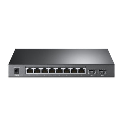 TP-Link JetStream TL-SG2210P dispositivo de redes Gestionado L2/L4 Gigabit Ethernet (10/100/1000) Energía sobre Ethernet (PoE) Negro