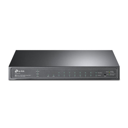 TP-Link JetStream TL-SG2210P dispositivo de redes Gestionado L2/L4 Gigabit Ethernet (10/100/1000) Energía sobre Ethernet (PoE) Negro