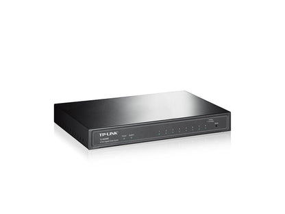TP-Link JetStream TL-SG2008 dispositivo de redes Gestionado L2/L2+ Gigabit Ethernet (10/100/1000) Negro