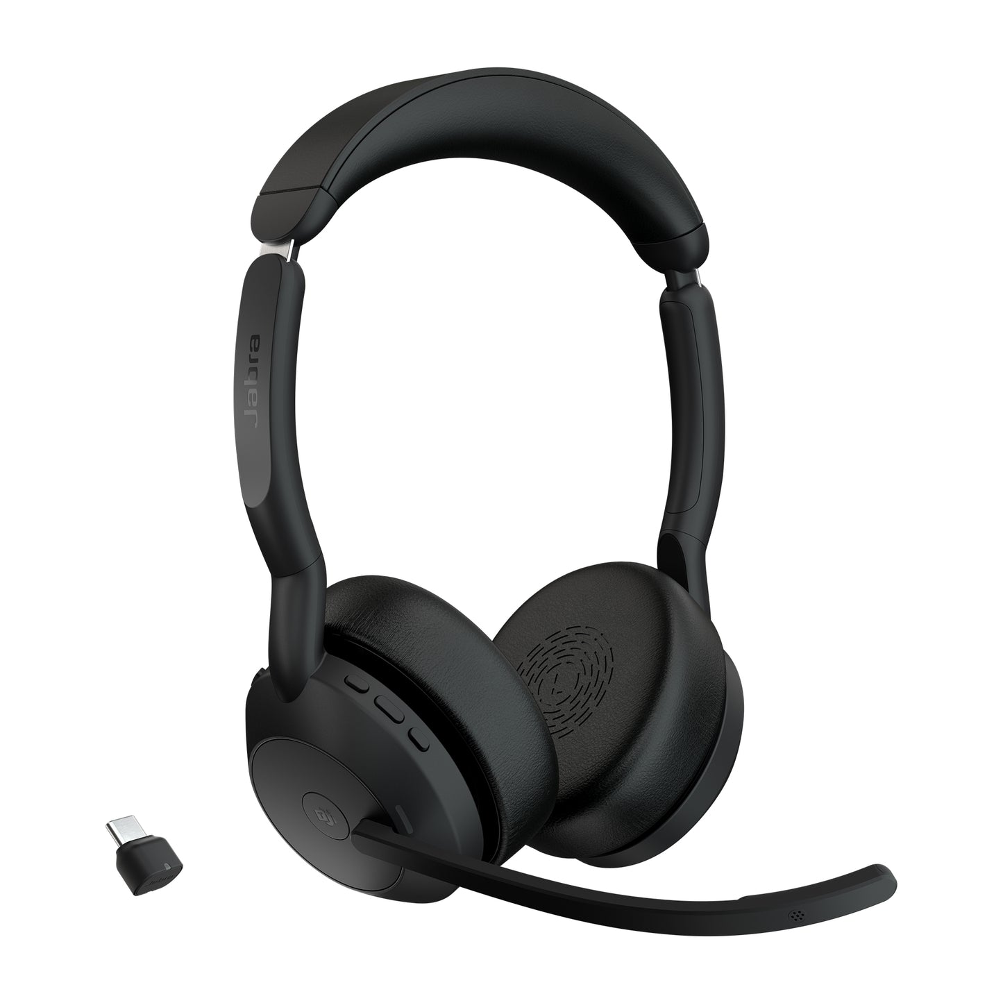 Jabra Evolve2 55 Auriculares Inalámbrico Diadema Oficina/Centro de llamadas USB Tipo C Bluetooth Base de carga
