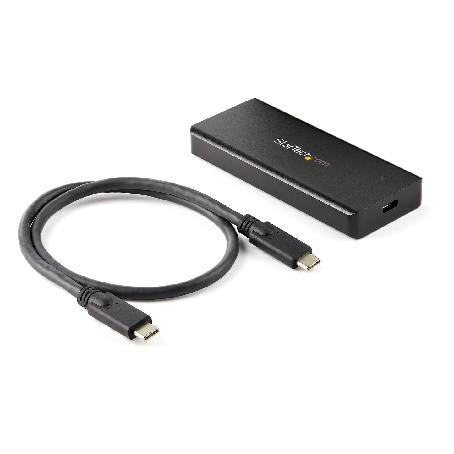 StarTech.com M2E1BRU31C caja para disco duro externo Carcasa para SSD Negro