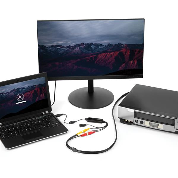 StarTech.com SVID2USB232 dispositivo para capturar video Composite + S-Video + RCA