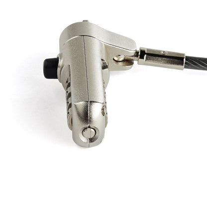StarTech.com LTLOCKNANO cable antirrobo Negro, Acero inoxidable