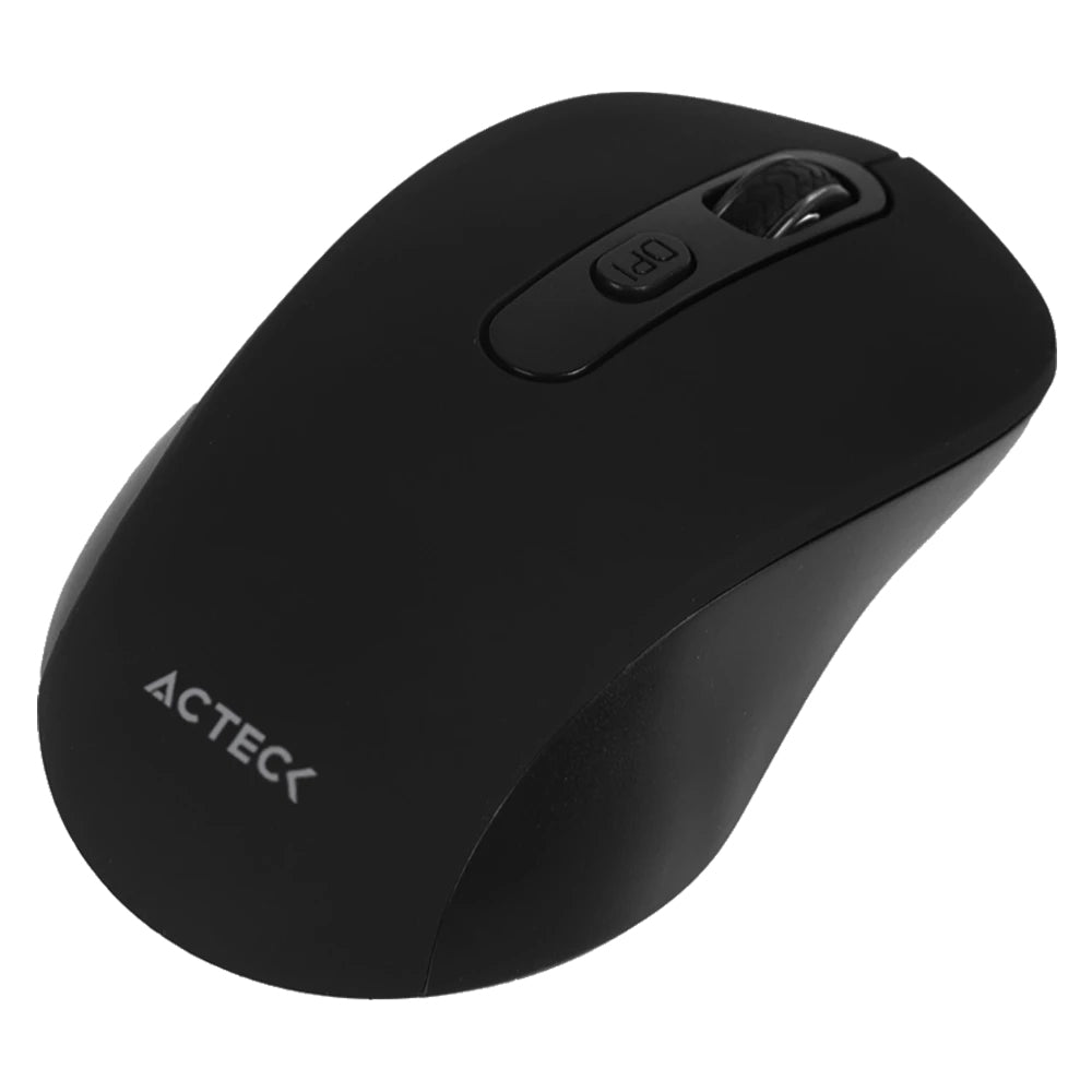Acteck JOY MI215 ratón Universal Ambidiestro RF inalámbrico Óptico 1600 DPI