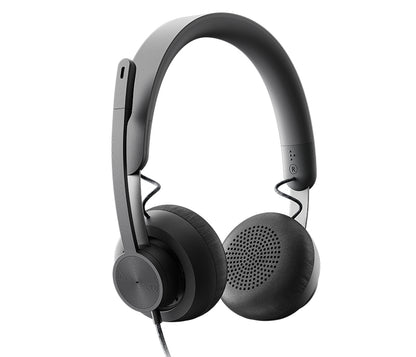Logitech 981-000871 audífono y auriculare Auriculares Alámbrico Diadema Oficina/Centro de llamadas USB Tipo C Grafito