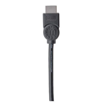 Cable Manhattan HDMI 1.4 M-M Alta Velocidad Canal Ethernet 5m Color Negro