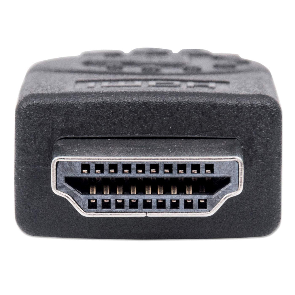 Cable Manhattan HDMI 1.4 M-M Alta Velocidad Canal Ethernet 5m Color Negro