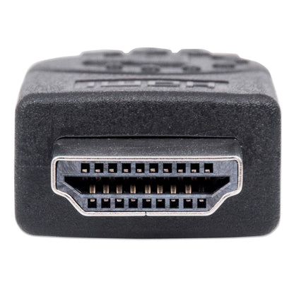 Cable Manhattan HDMI 1.4 M-M Alta Velocidad Canal Ethernet 5m Color Negro