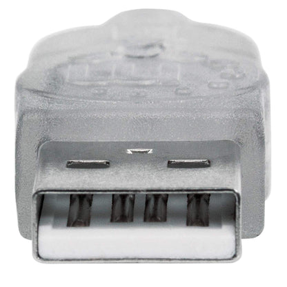 Manhattan 336314 cable USB 1.8 m USB A 0.48 Gbit/s Plata