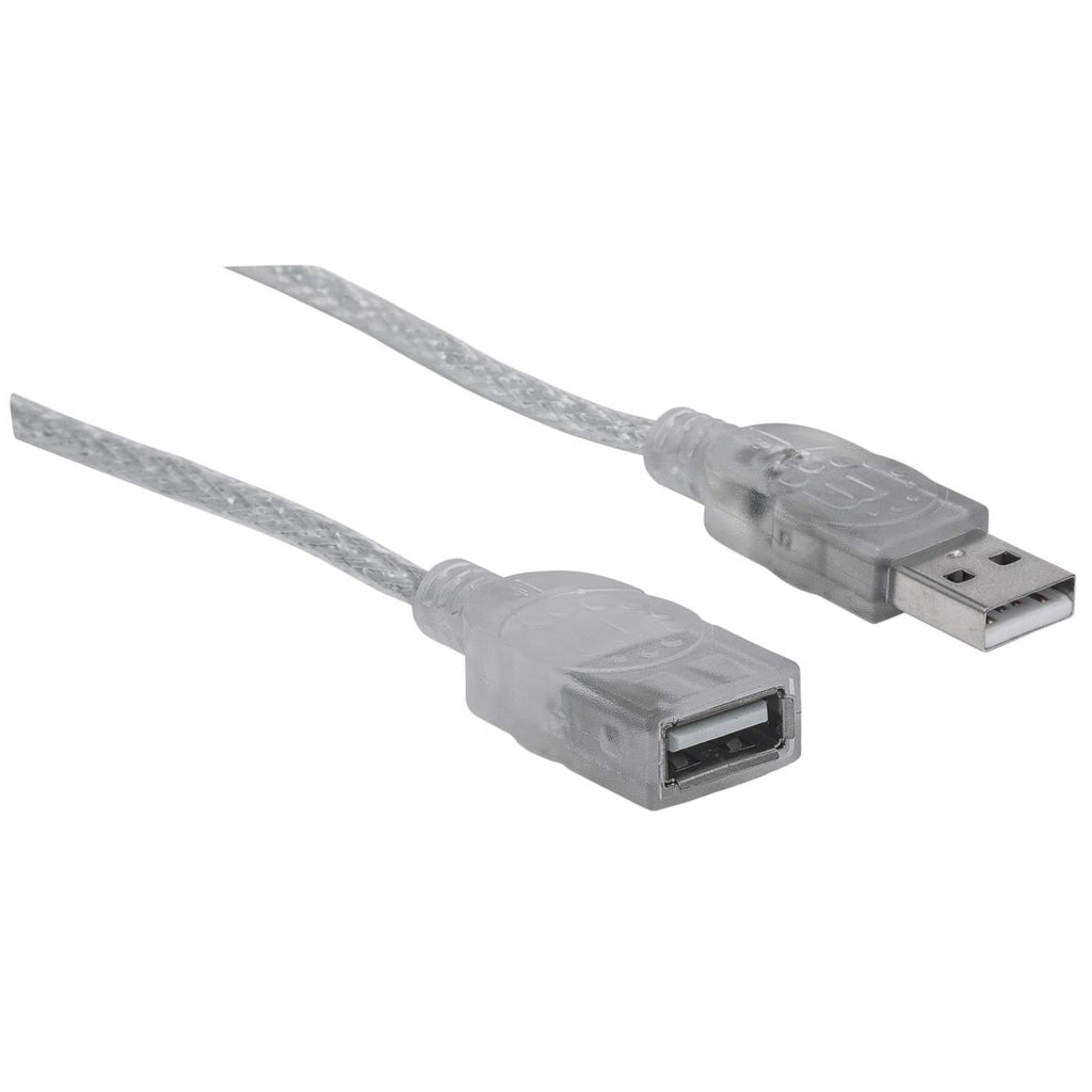 Manhattan 336314 cable USB 1.8 m USB A 0.48 Gbit/s Plata